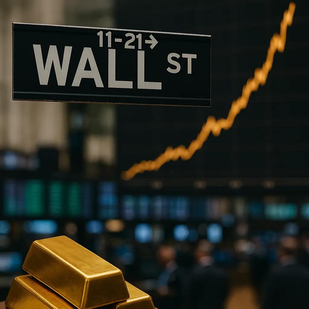 Wall Street Shaken: Gold Hits New Record