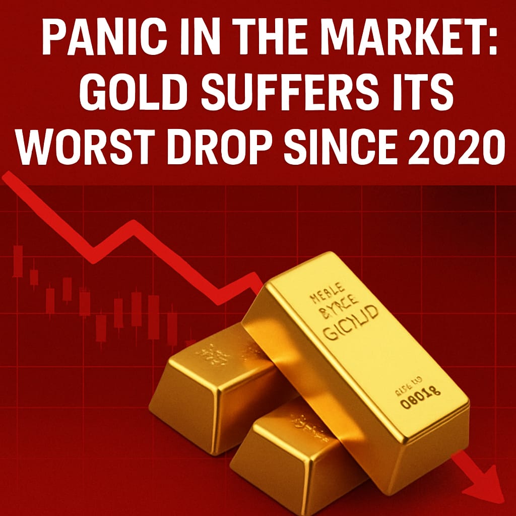 “Panic in the Market: Gold Suffers Its Worst Drop